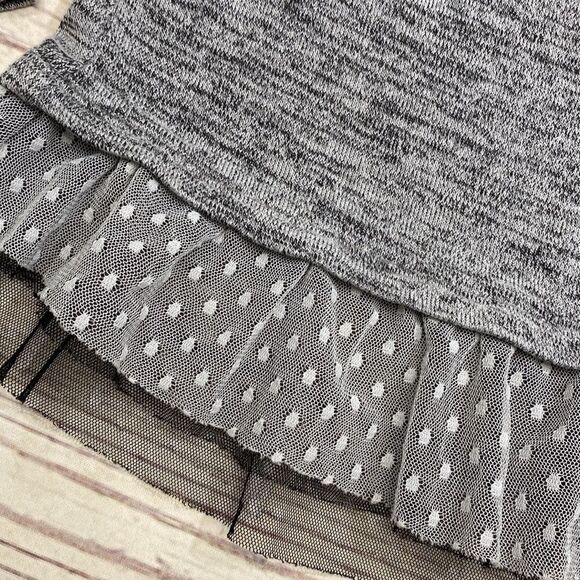 Arizona Jean Co. Tulle Trim Sweater Size 18M - Picture 3 of 6